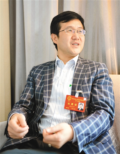 《西安日报》采访人大代表岳恺平：推广互联网易货模式，增强经济活力！