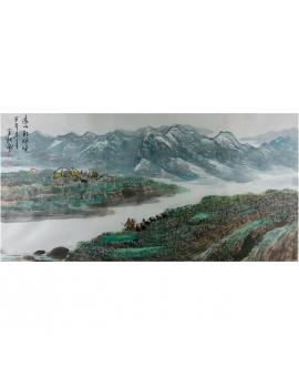 李百战    中国山水画  《远山呼唤》